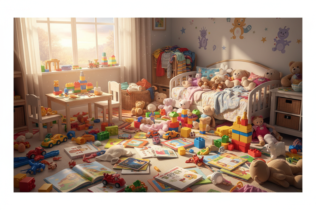 🧺 The Reluctant Guide to Surviving the Toy Tide (Without Losing Your Mind)