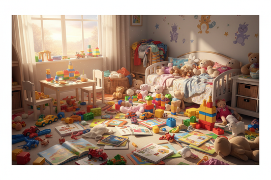 🧺 The Reluctant Guide to Surviving the Toy Tide (Without Losing Your Mind)