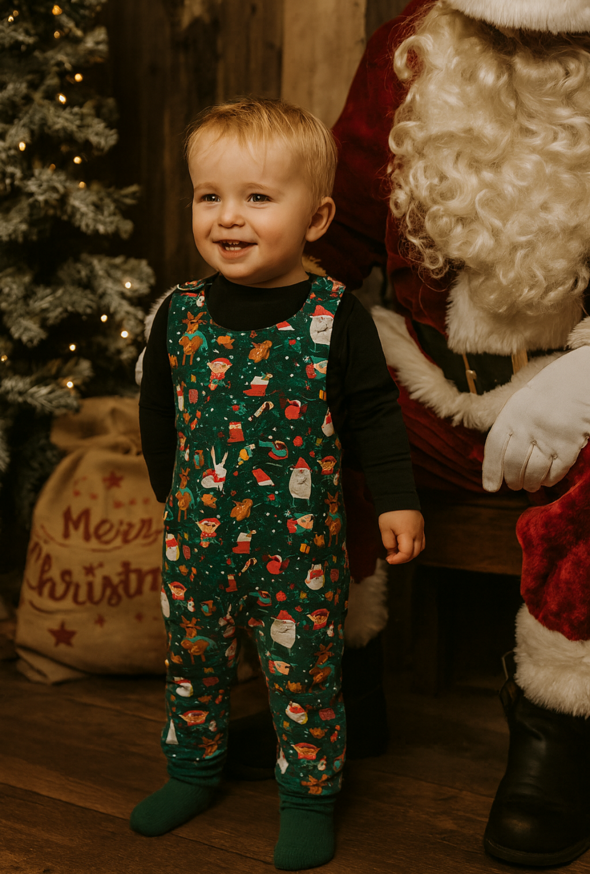 Aspen Romper - Christmas