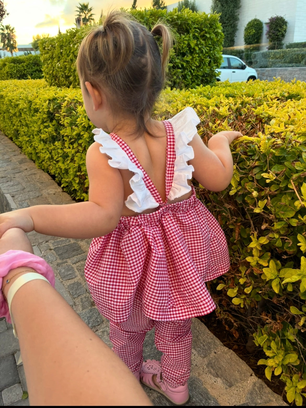Marigold Frill Dress