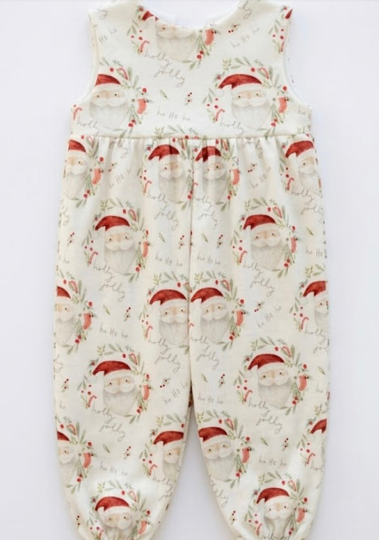 Handmade Una Cotton Jersey Romper - 0-5Y