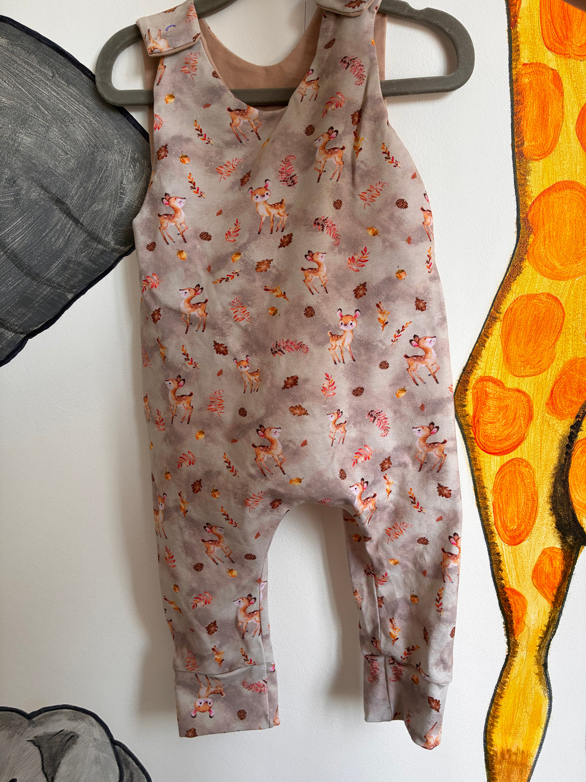 Handmade Aspen Cotton Jersey Romper - 0-5Y