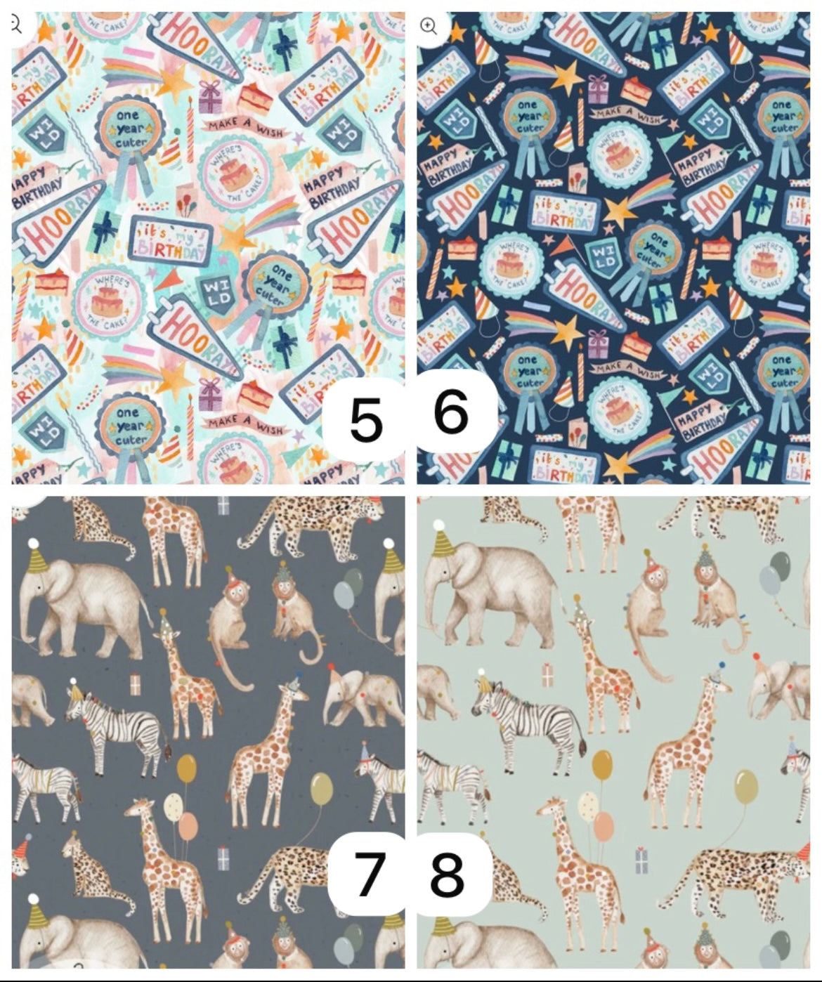 Children’s leggings - Birthday