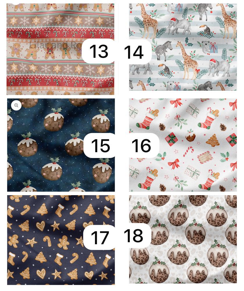 Handmade Christmas PJs | Soft Squish Fabric | Limited Early Bird Slots