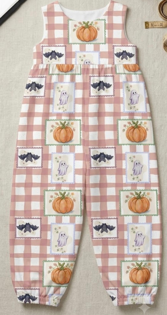Handmade Una Cotton Jersey Romper - 0-5Y