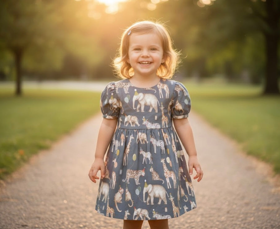 Short Sleeve Dress - Birthday