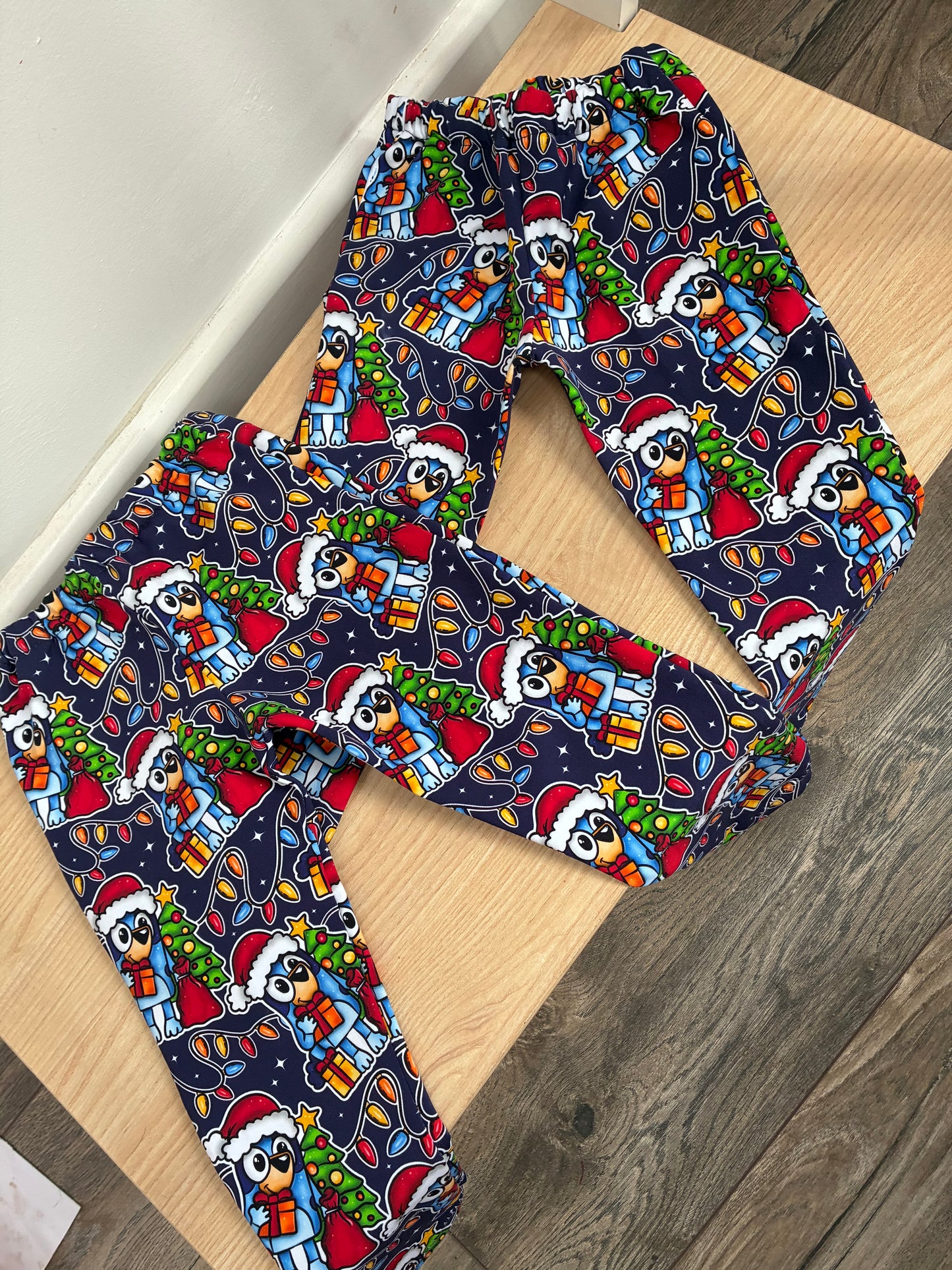 Children’s leggings - Non-Elasticated Waistband - Christmas