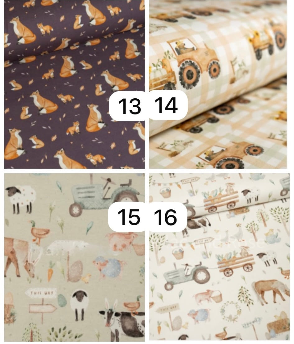Handmade Mila Cotton Jersey Romper - 0-5Y