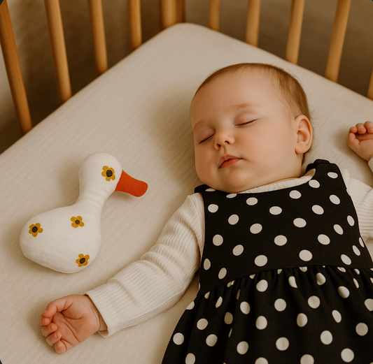 Gregory Goose - Stuffed Goose Baby Comforter - Christmas