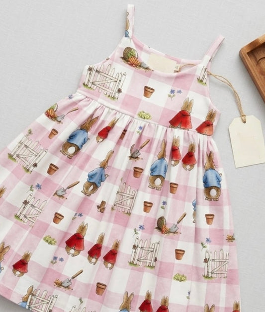 Handmade Napa Style Dress - Buttery Soft Stretch Jersey - 0-5Y