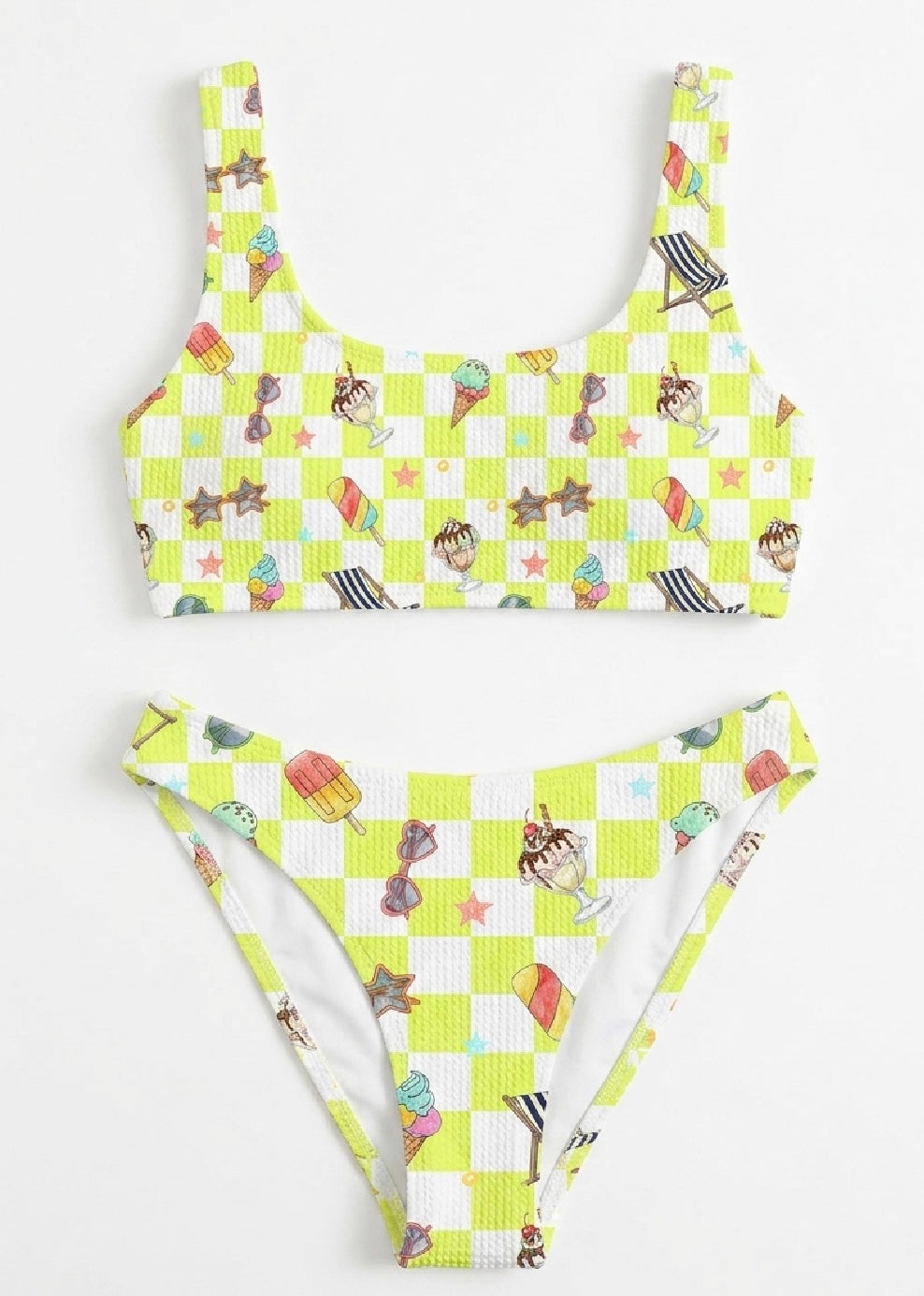 Matching Mum & Mini Swimming Costumes - mama costume/bikini