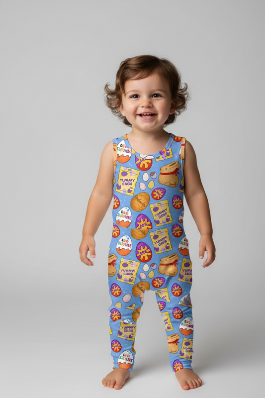 Handmade Aspen Cotton Jersey Romper - 0-5Y