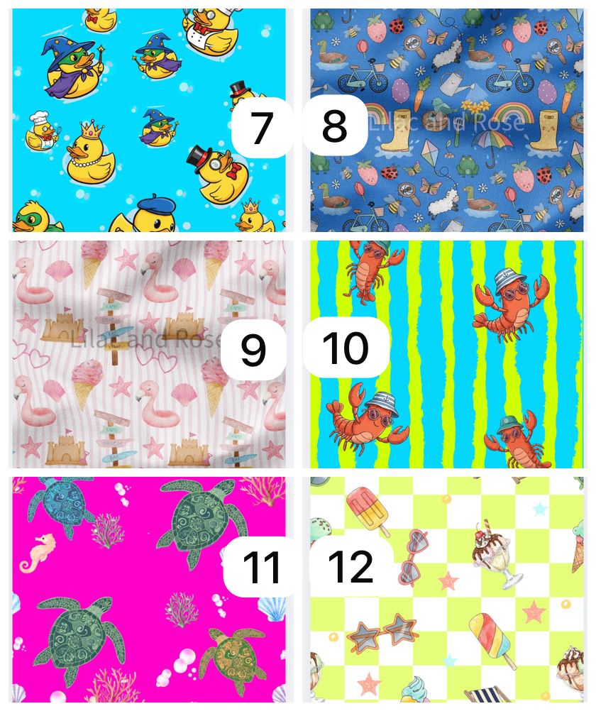 Matching Mum & Mini Swimming Costumes - mama costume/bikini